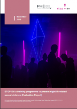 STOP-SV: a training programme to prevent nightlife-related sexual violence (Evaluation Report)